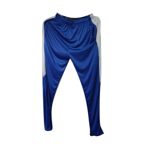 Mens Blue Sports Track Pant