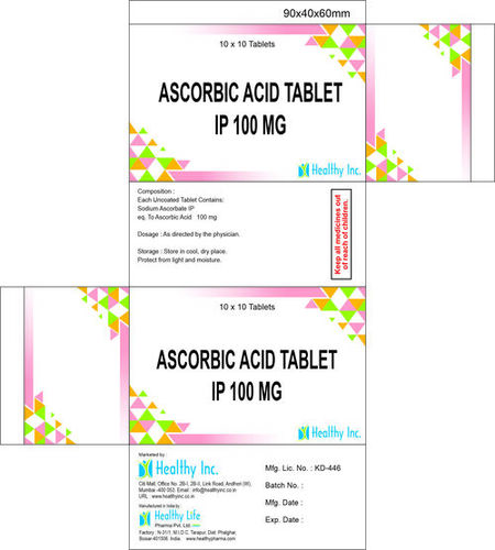 Ascorbic acid tablet 100MG