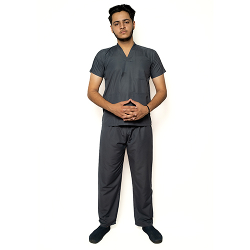 Different Available Grey Scrub Suit