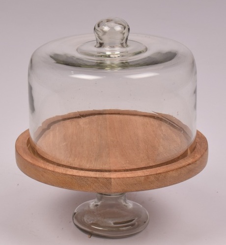 Cake Dome With Glass Base