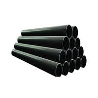 Industrial Black Pipe - Mild Steel, Round Shape, Galvanized Surface Treatment | Exceptional Strength, Corrosion Resistance, Welded Connections, Reliable Performance, Aesthetic Sleek Finish