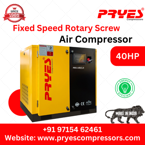 ROTARY SCREW AIR COMPRESSOR FOR LASER CUTTING INDUSTRY
