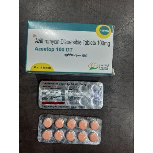 Azeetop Azithromycin Tablet 100mg