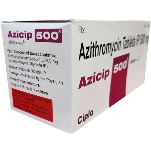 Azicip 500 Tablet