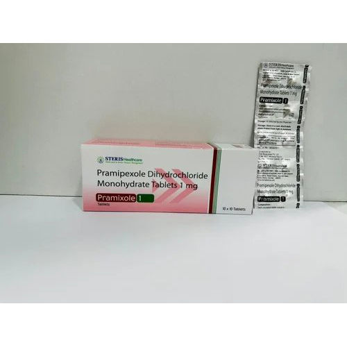 Pramipexole Dihydrochloride Monohydrate 1mg Tablets