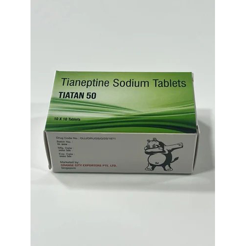 Tianeptine 50Mg Tablets