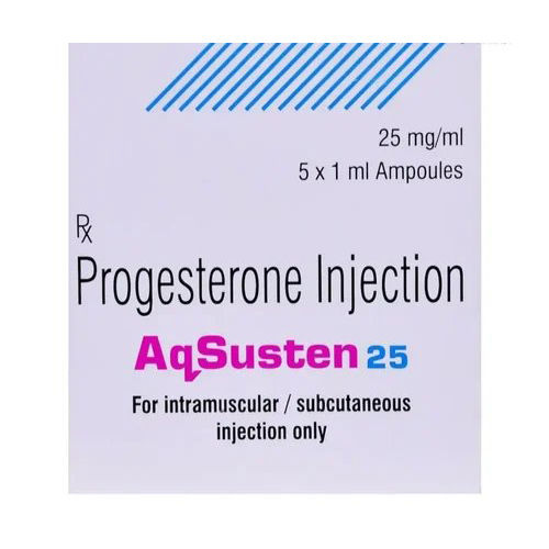 Aqsusten 25 Progesterone Injection