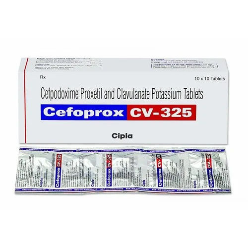 Cefoprox Cv325 Tablet Shelf Life: 24 Months