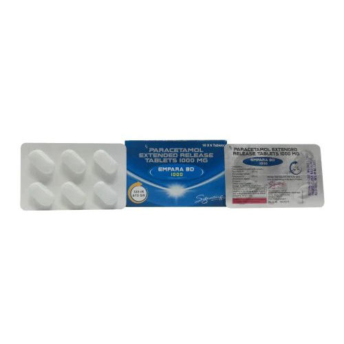 Paracetamol ER 1000mg Tablets