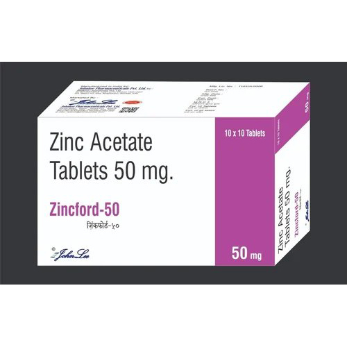 Zinc Acetate 50 Mg Tablet