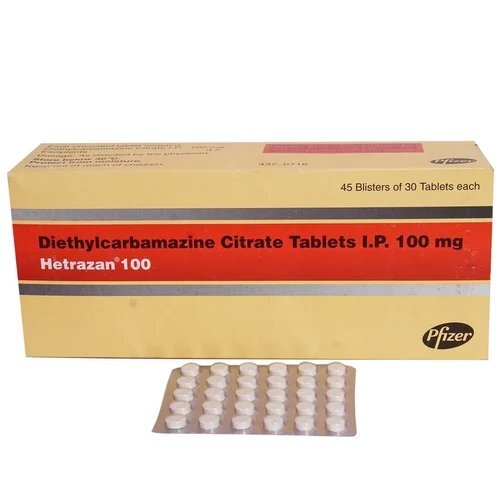 Hetrazan 100 Tablet