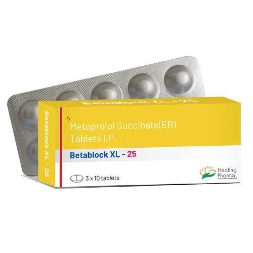 Metoprolol Succinate ER 25mg Tablets