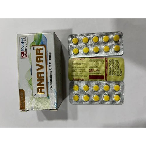 Anavar Oxandrolone 10 Mg Tables