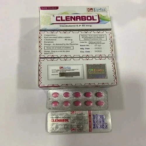 Clenbuterol 40 Mcg Tablets