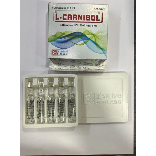 L Carnitine HCL 2000mg 5ml Injection