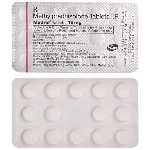 Medrol 16Mg Tablet