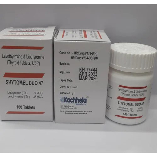 Levothyroxine & Liothyronine Duo Tablets