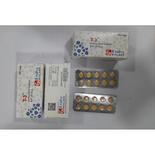 T3 Liothyronine 20mcg Tablet