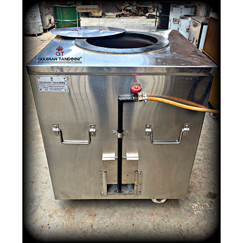 S Steel square Gas Tandoor