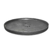 Flat Dished End - Color: As Per Availability