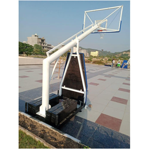 Jm School Basketball Pole Moveable 6 Inch Round Pipe Age Group: Adults