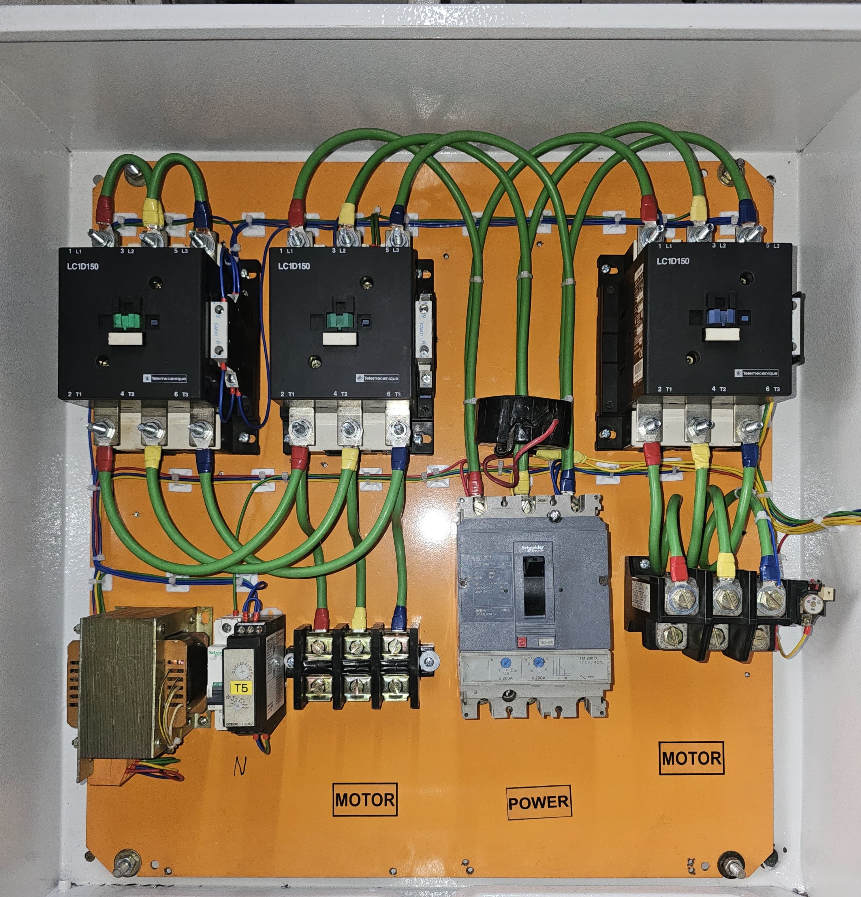 Schneider control panel