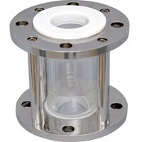 Lined Full View Sight Glass - M.s. Is 2062, Ss 304/ss 316, 3.5 Mm Thick Glass, Corrosion-resistant Design, 1 Year Warranty