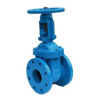 Gate Valve Bolted Bonnet - Color: Blue