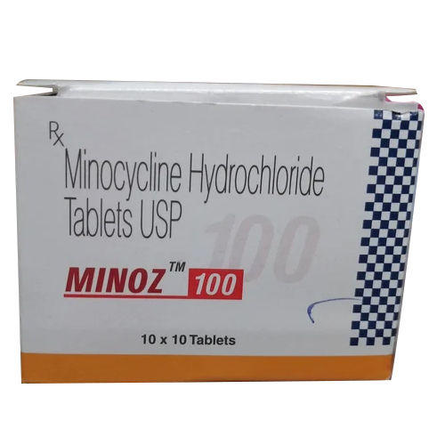 100 MG Minocycline Hydrochloride Tablets USP