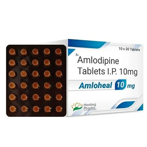 Pure Quality 10 Mg Amlodipine Tablets Ip