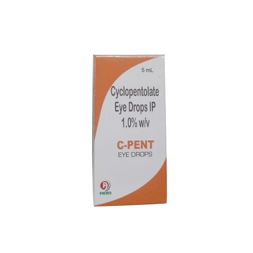 5 ML Cyclopentolate Eye Drops IP 1.0% W-V