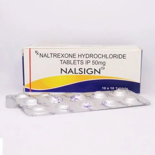 Pharma Use 50 MG Naltrexone Hydrochloride Tablets IP