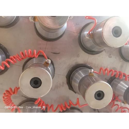 40 KHZ Ultrasonic Transducers - 40 Watt, 440 Volt | High-Quality Stainless Steel, Industrial Temperature Sensing Solution