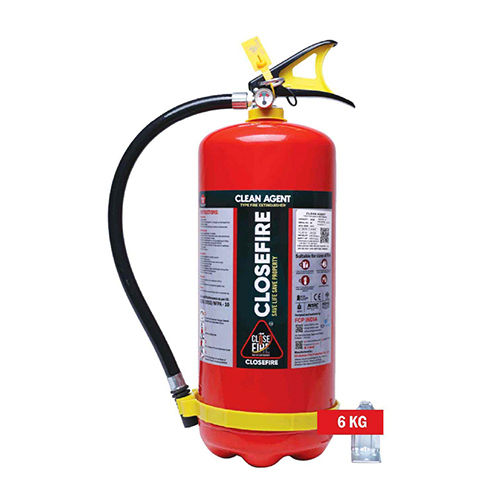 6kg Clean Agent Fire Extinguisher