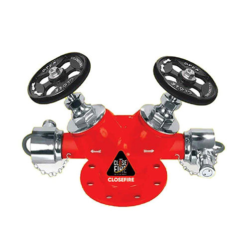 Stainless Steel Double Outlet Landing Valve Application: Fire Fighting Equipment