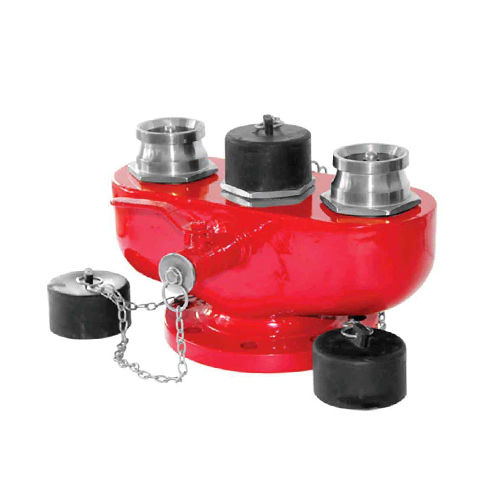 Stainless Steel Three Way Inlet Valve Application: Fire Fighting Equipment