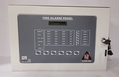 4 Zone Big Fire Alarm Panel