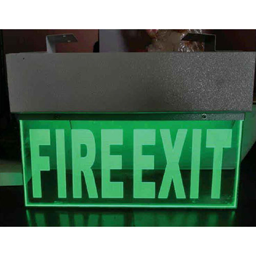 LED Fire Exit Sign Board