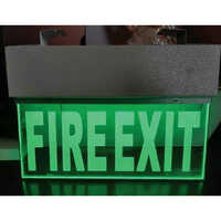Led Fire Exit Sign Board Dimension (l*w*h): Customised Inch (in)