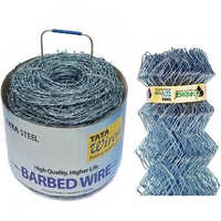 Iron TATA Barbed Fencing Wire
