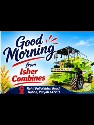 14 Feet Combine Harvester Engine Type: Air Cooled