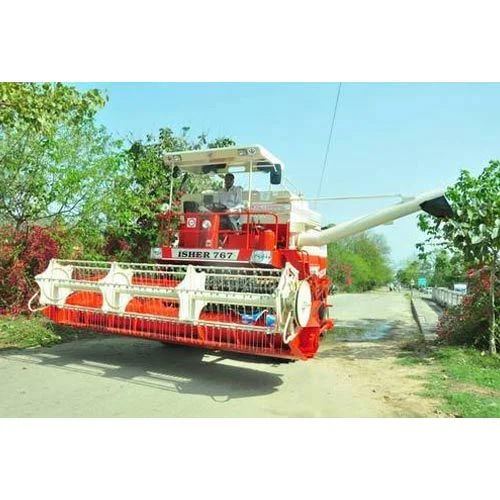 Self Model Isher 767 Combine Harvester