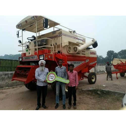 Farming Combine Harvester