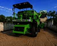 Agriculture Combine Harvester - Engine Type: Air Cooled