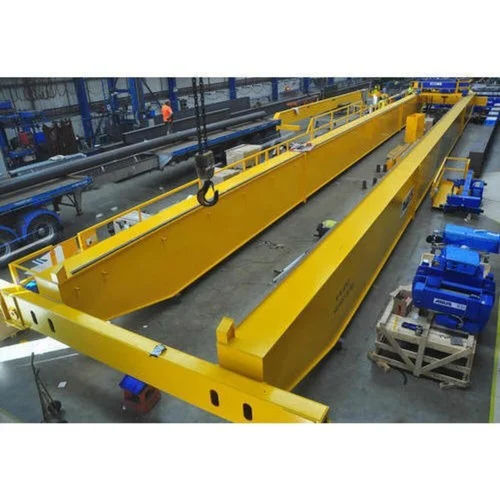 Semi Automatic Industrial Double Girder Eot Cranes