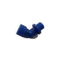 Blue Male Elbow Connector