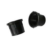 Plastic End Caps - High-quality Plastic, 3/4 Inch Outer Diameter, Black Color - Butt Fusion Connection, Galvanized Surface Treatment, Durable For Industrial Use