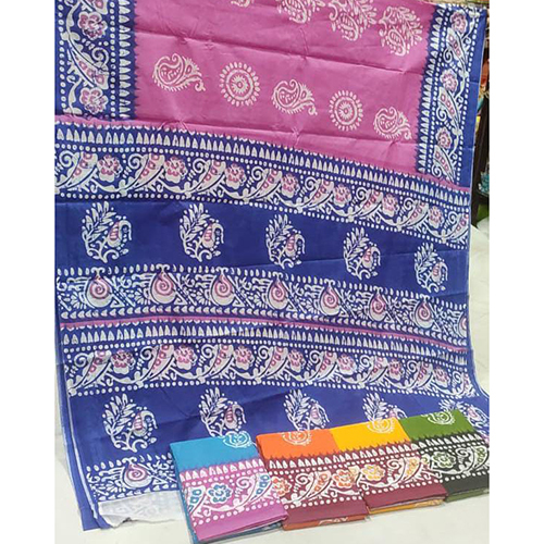 Stylish Pure Malai Cotton Saree