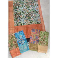 Modal Silk Fancy Print Saree With Big Border