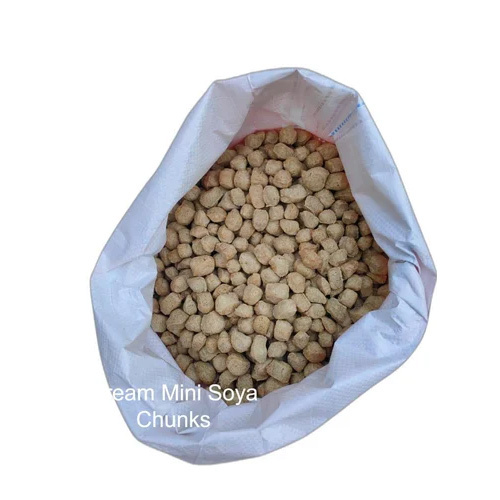 Cream Mini Soya Chunks